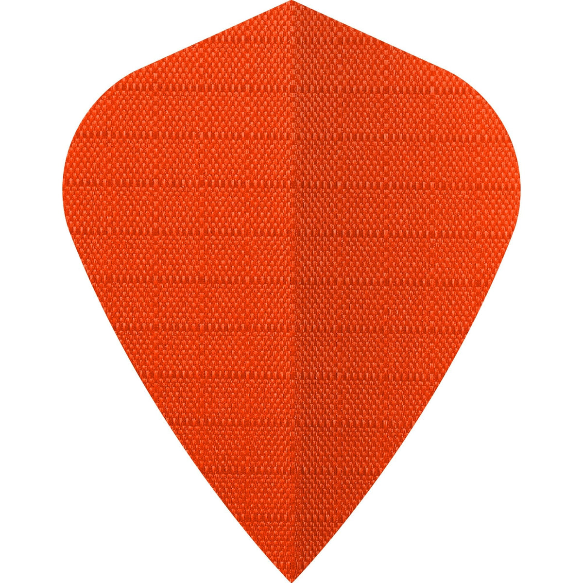 *Designa Dart Flights - Fabric Rip Stop Nylon - Longlife - Kite Fluro Orange