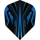 *Legend Razor Dart Flights - 100 Micron - No2 - Std Aqua Blue