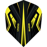 *Legend Razor Dart Flights - 100 Micron - No2 - Std Yellow