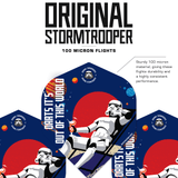 Original StormTrooper Dart Flights - Official Licensed - No2 - Std - Storm Trooper - Out of This World