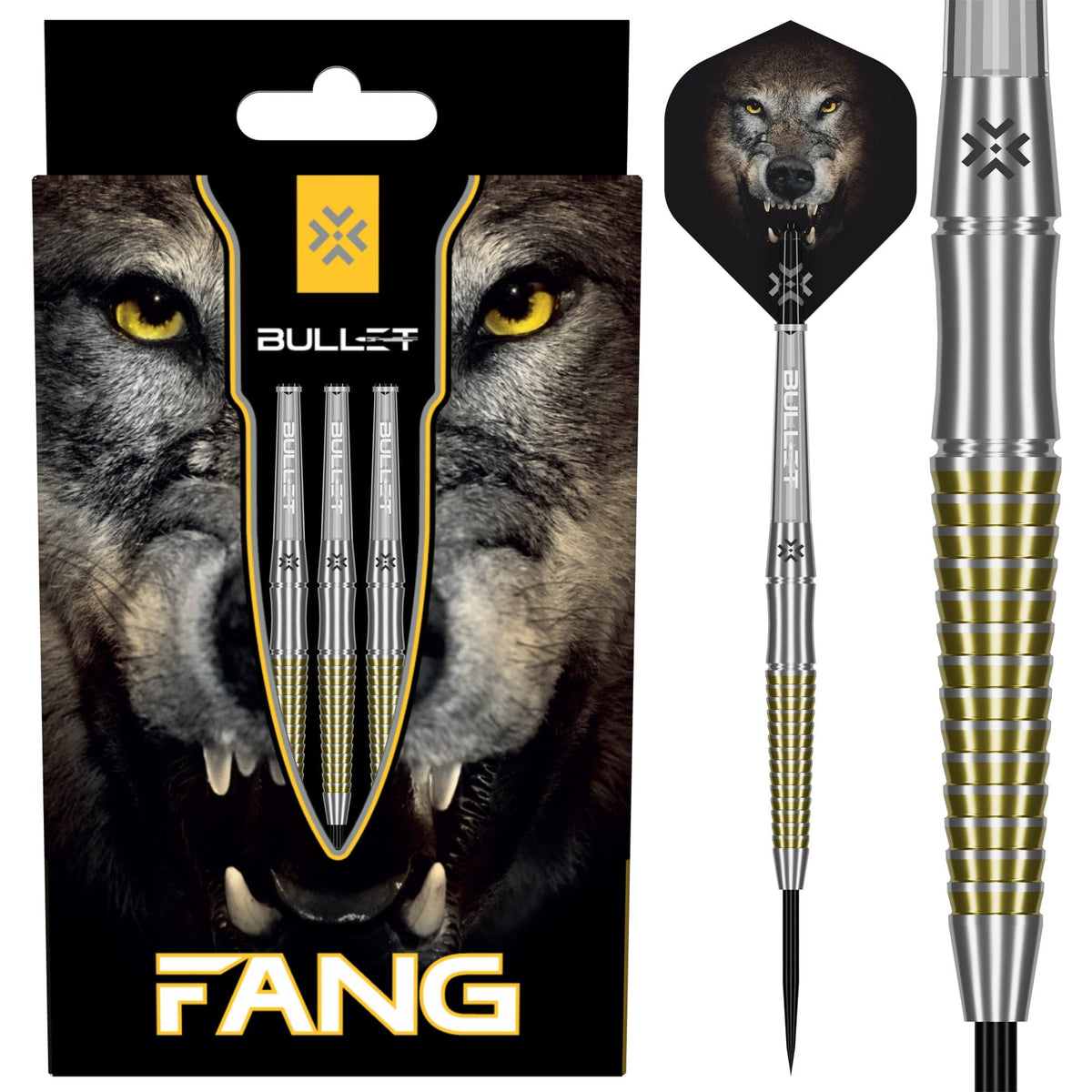 Bullet Fang Darts - Steel Tip - 90% Tungsten