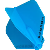 Robson Plus Dart Flights - for all shafts - Std No6 Blue