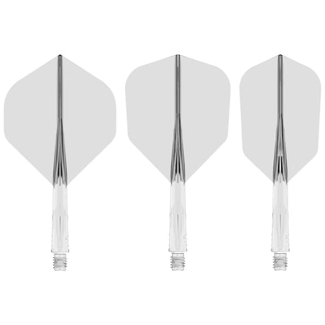 Mission Force 90 - New Moulded Flight & Shaft System - Clear