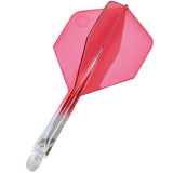 Unicorn Forge Two Tone Flights - Moulded Flight & Shaft System - Plus Std