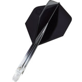 Unicorn Forge Two Tone Flights - Moulded Flight & Shaft System - Plus Std