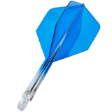 Unicorn Forge Two Tone Flights - Moulded Flight & Shaft System - Plus Std