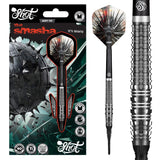 Shot Gnarly Darts - Soft Tip - 90% Tungsten - Smasha 20g