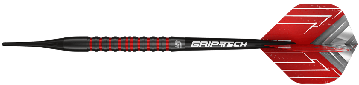Goat Podium Darts - Soft Tip - 90% Tungsten - Black & Red - 20g