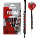 Goat Podium Darts - Steel Tip - 90% Tungsten - Black & Red