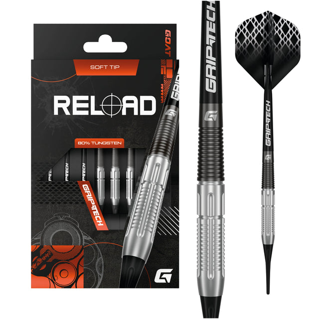Goat Reload Darts - Soft Tip - 90% Tungsten - 20g