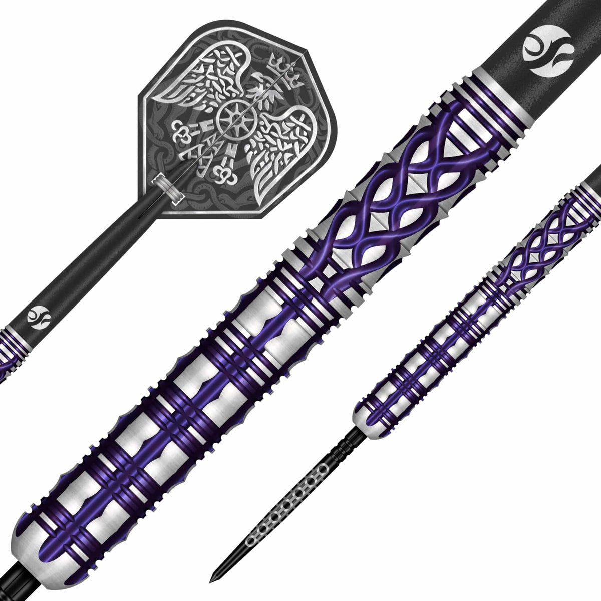 Shot Goths Darts -Steel Tip - 90% Tungsten - Visara