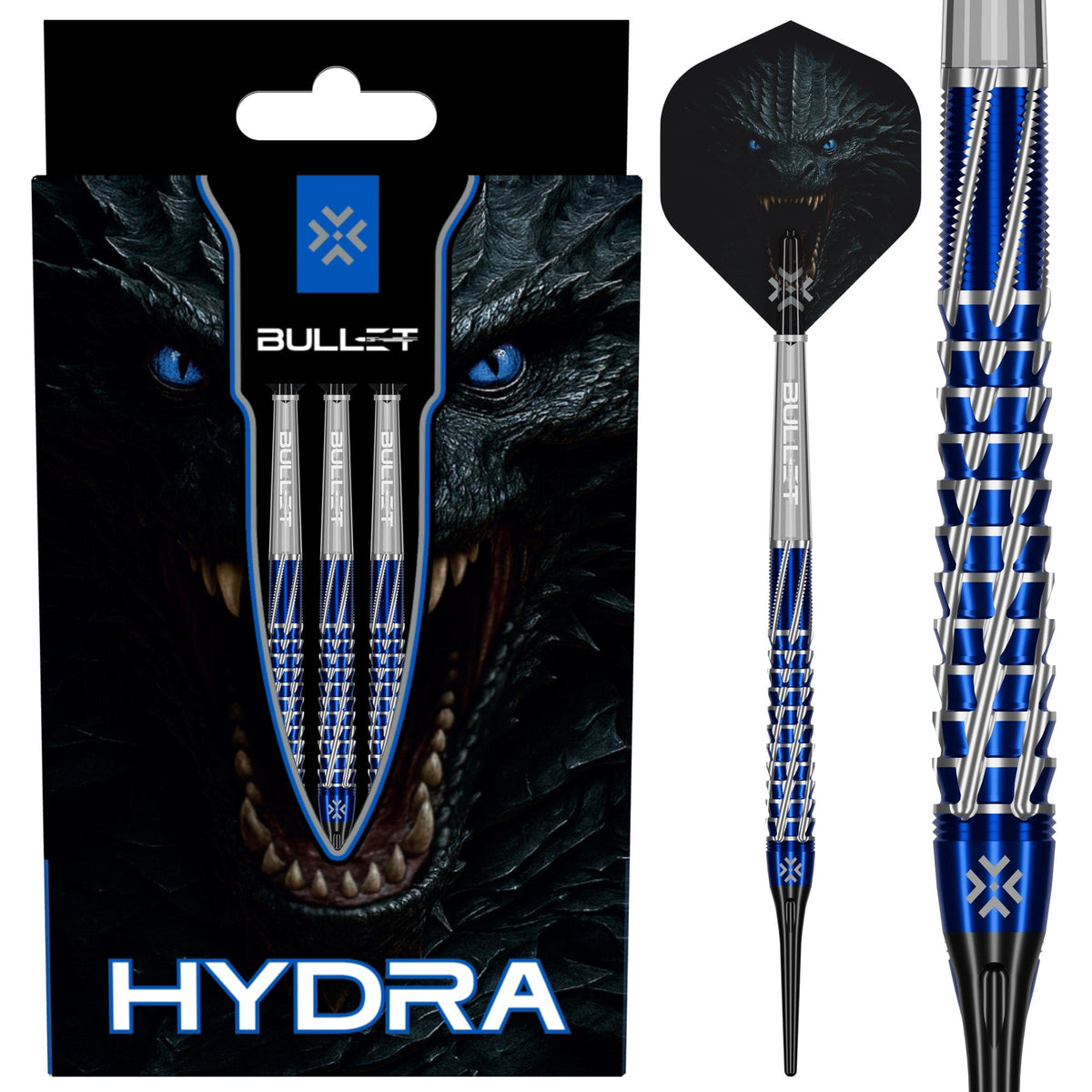 Bullet Hydra Darts - Soft Tip - 95% Tungsten 20g