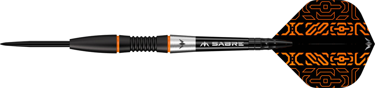 Mission Horizon Darts - Steel Tip - 95% Tungsten - Black PVD & Orange