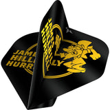 Mission Solo Dart Flights - 100 Micron Standard No2 - James Hurrell V2
