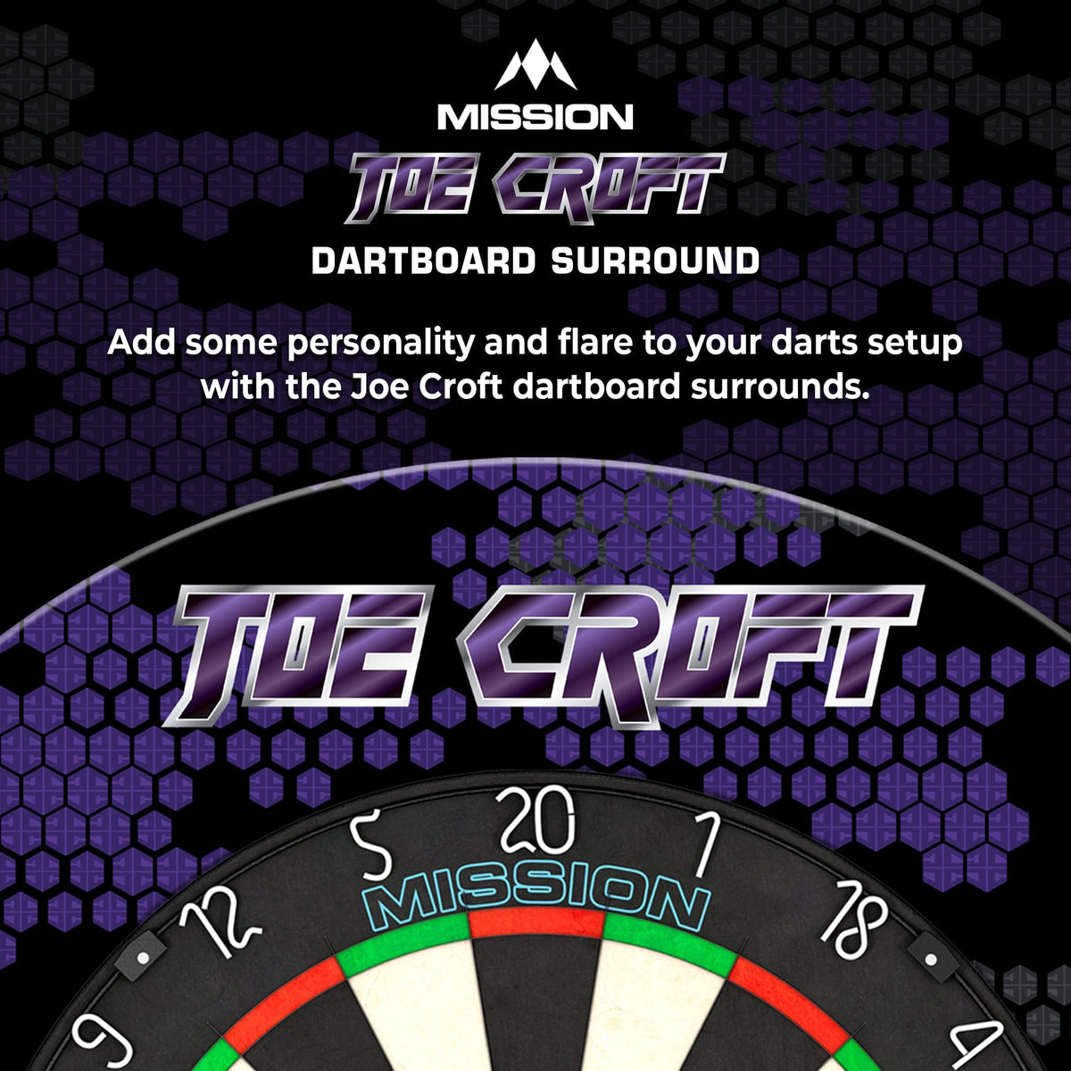 Mission Darts Players- Surround - Joe Croft