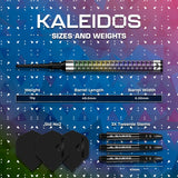 Mission Kaleidos Darts - Soft Tip - 95% Tungsten 19g