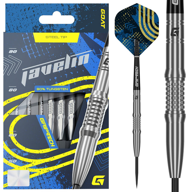 GOAT Javelin Darts - 90% Tungsten - Steel Tip