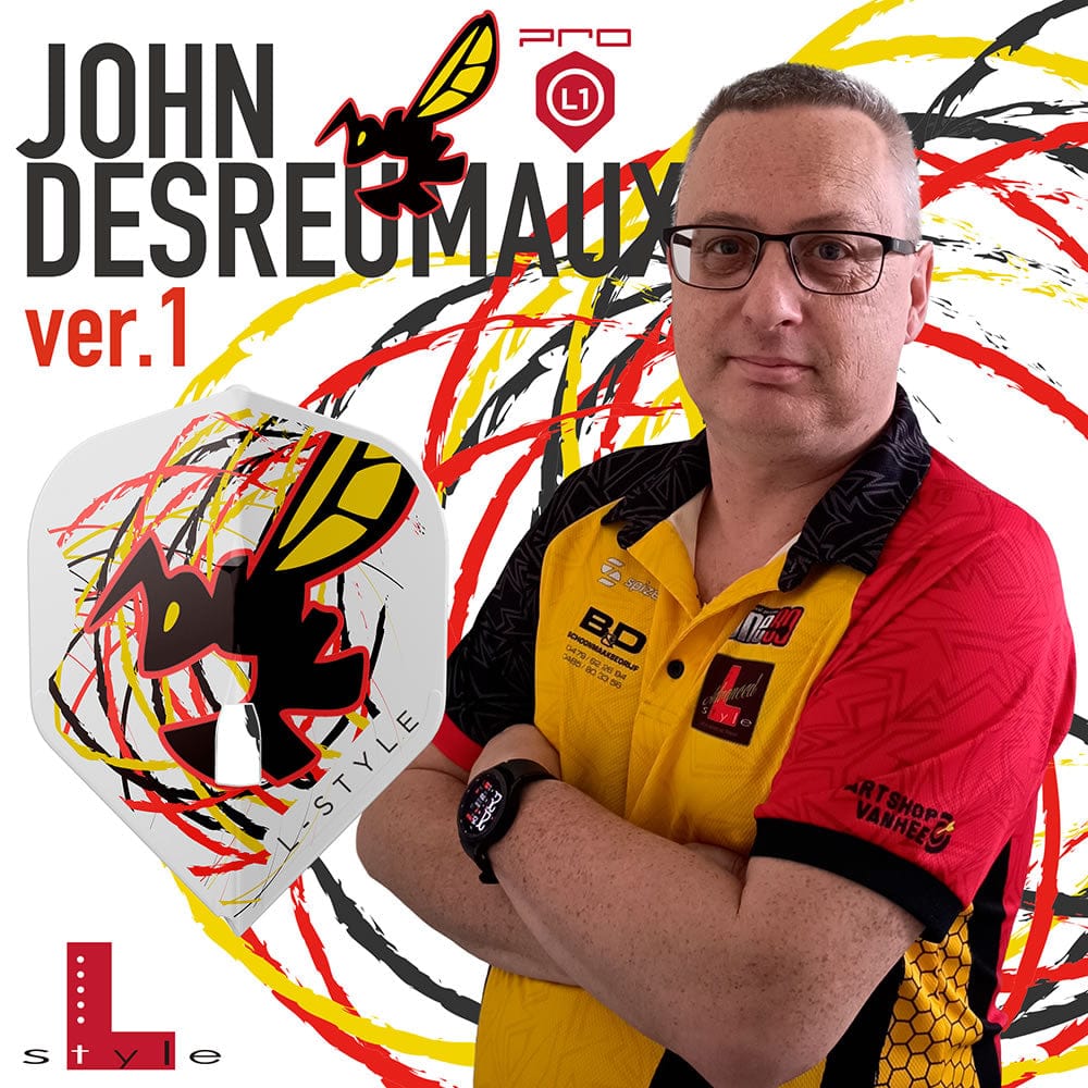 L-Style - L-Flights - L1 Pro - Champagne Ring - Standard - John Desreumaux v1 - White