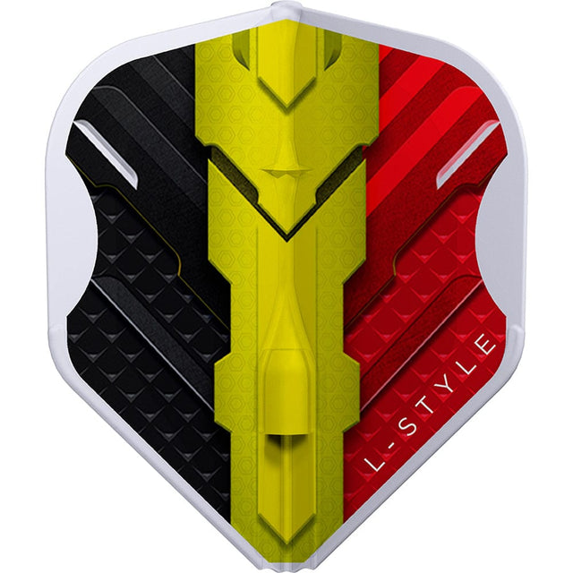L-Style - EZ L-Flights - Integrated Champagne Ring - L1EZ - V Series Type C v1 - Belgium - Clear White