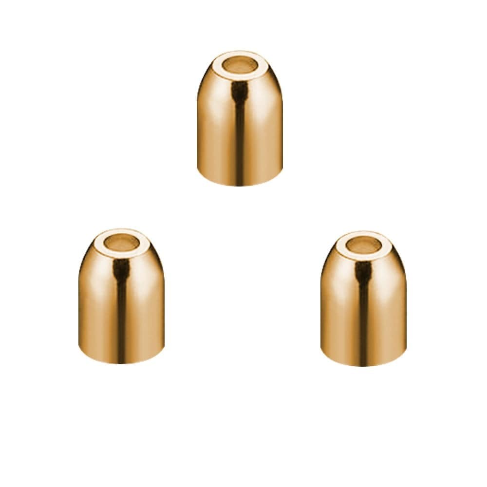 L-Style - Premium Metal Champagne Rings - Pack 3