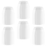 L-Style - Standard Champagne Rings - Pack 6 White