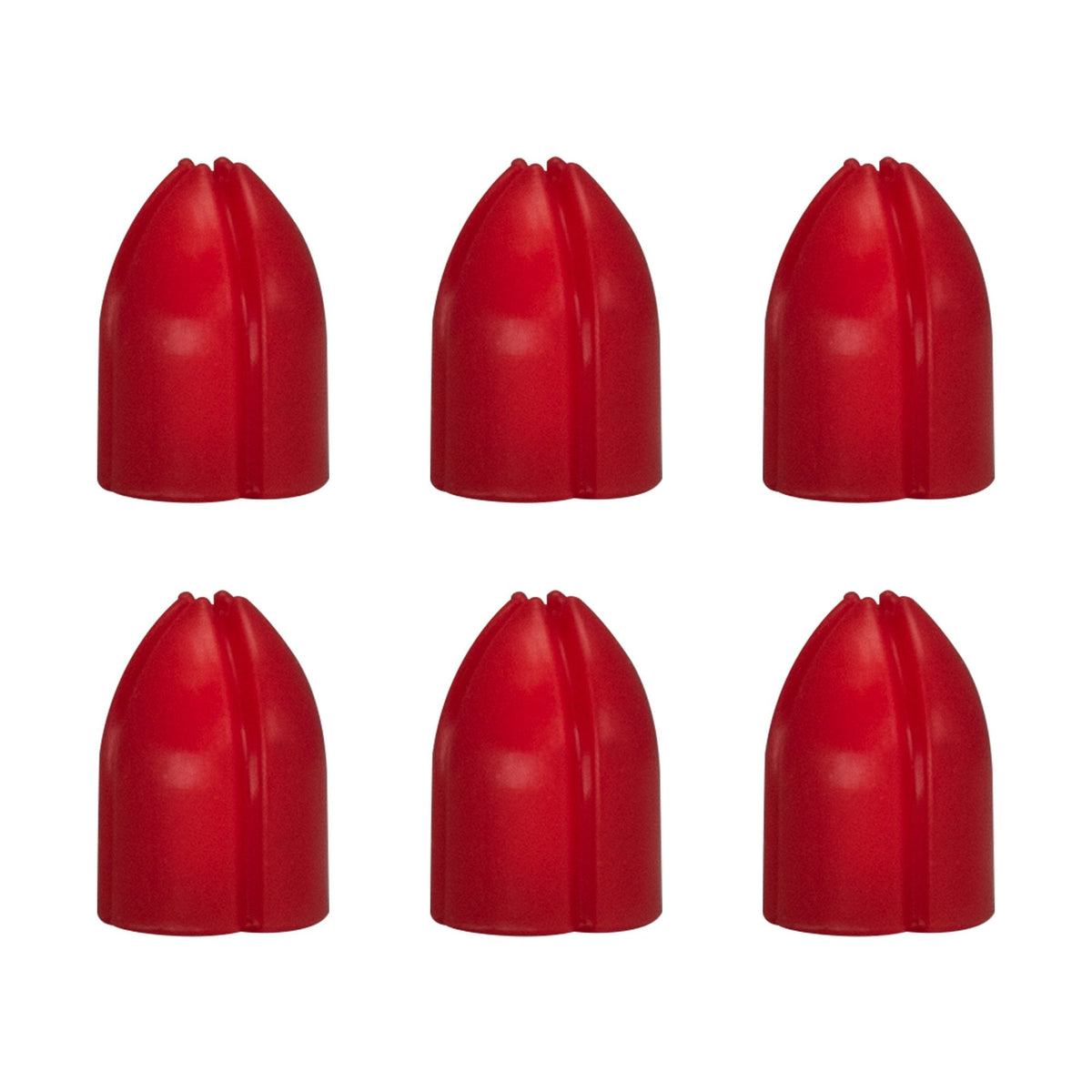 L-Style - Shell Lock Rings - for use with regular flights Red