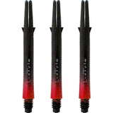 L-Style - L Shafts - Carbon Two Tone - Black and Red - Short L Style 330 47mm Medium