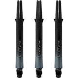 L-Style - L Shafts - Carbon Two Tone - Black and Silver - Short L Style 330 47mm Medium