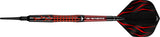 Mission Lava Darts - Soft Tip - 95% Tungsten - Black & Red Electro