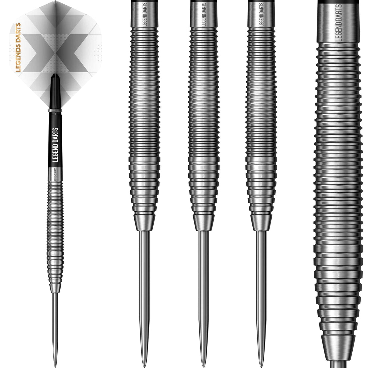Legend Darts - Steel Tip - 90% Tungsten - Pro Series - V22 - Torpedo Ring