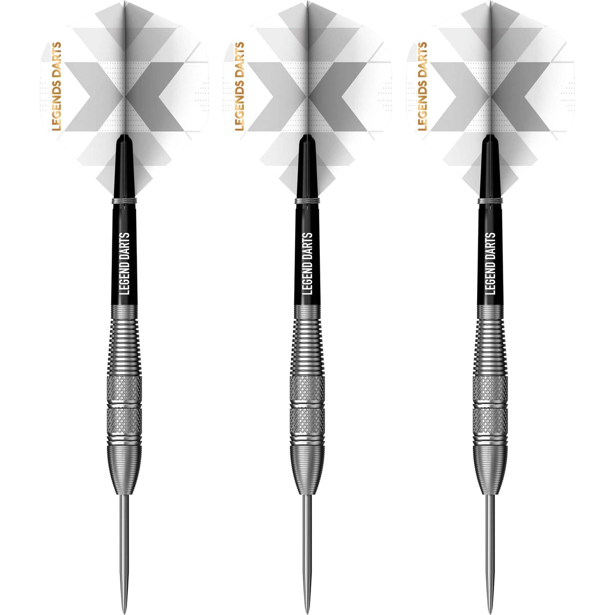 Legend Darts - Steel Tip - 90% Tungsten - Pro Series - V34 - Knurl Micro Mix