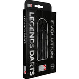 Legend Darts - Steel Tip - Evolution Series - B12 - Black - Torpedo Mix