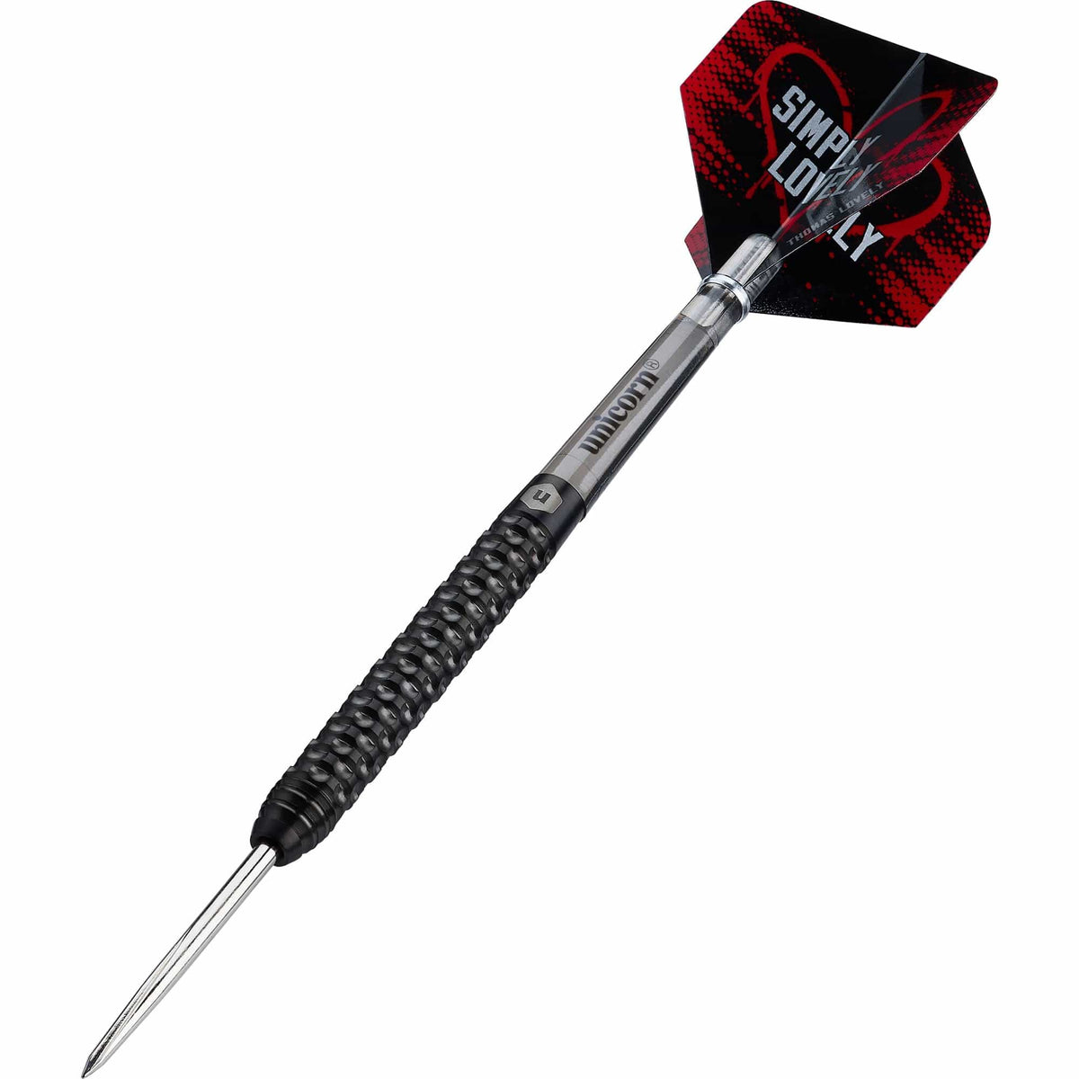 Unicorn Contender Darts - Steel Tip - 90% Tungsten - Thomas Lovely 23g