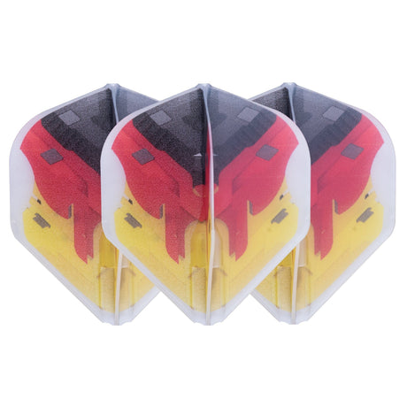 L-Style EZ L-Flights - Integrated Champagne Ring - L1EZ - V Series Type D - Germany - Black