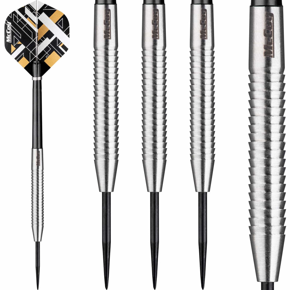 McCoy Sabergrip - 90% Steel Tip Tungsten - Silver