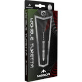 Mission Michele Turetta Darts - Steel Tip - 95% Tungsten - Sandblasted