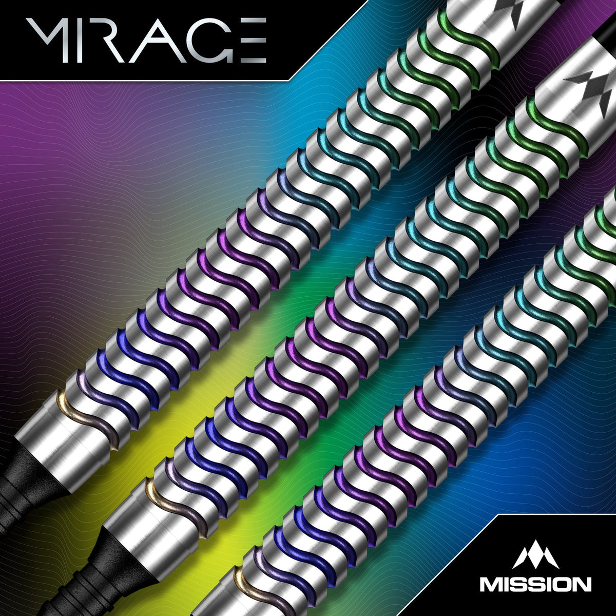 Mission Mirage Darts - Soft Tip - 90% Tungsten 20g