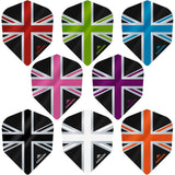 *Mission Alliance Union Jack Dart Flights - No6 - Std - Black