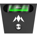Mission Leveller Pro - Precision Machined Aluminium Dartboard Spirit Level - with Fixing Pin