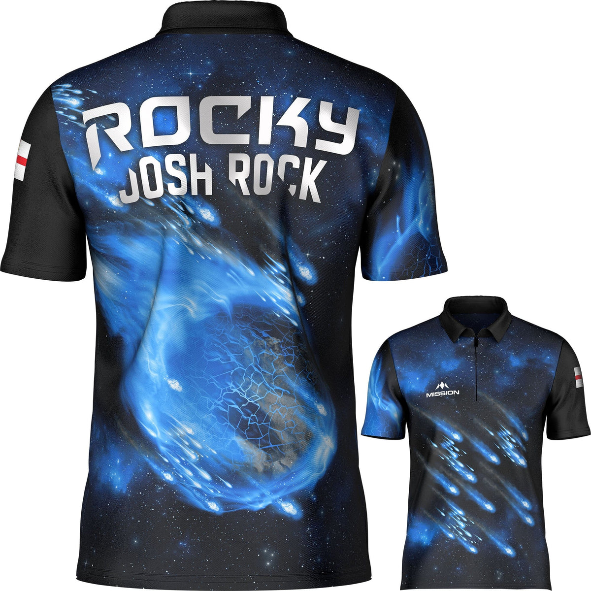 *Mission Player Dart Shirt - Josh Rock - Rocky Medium