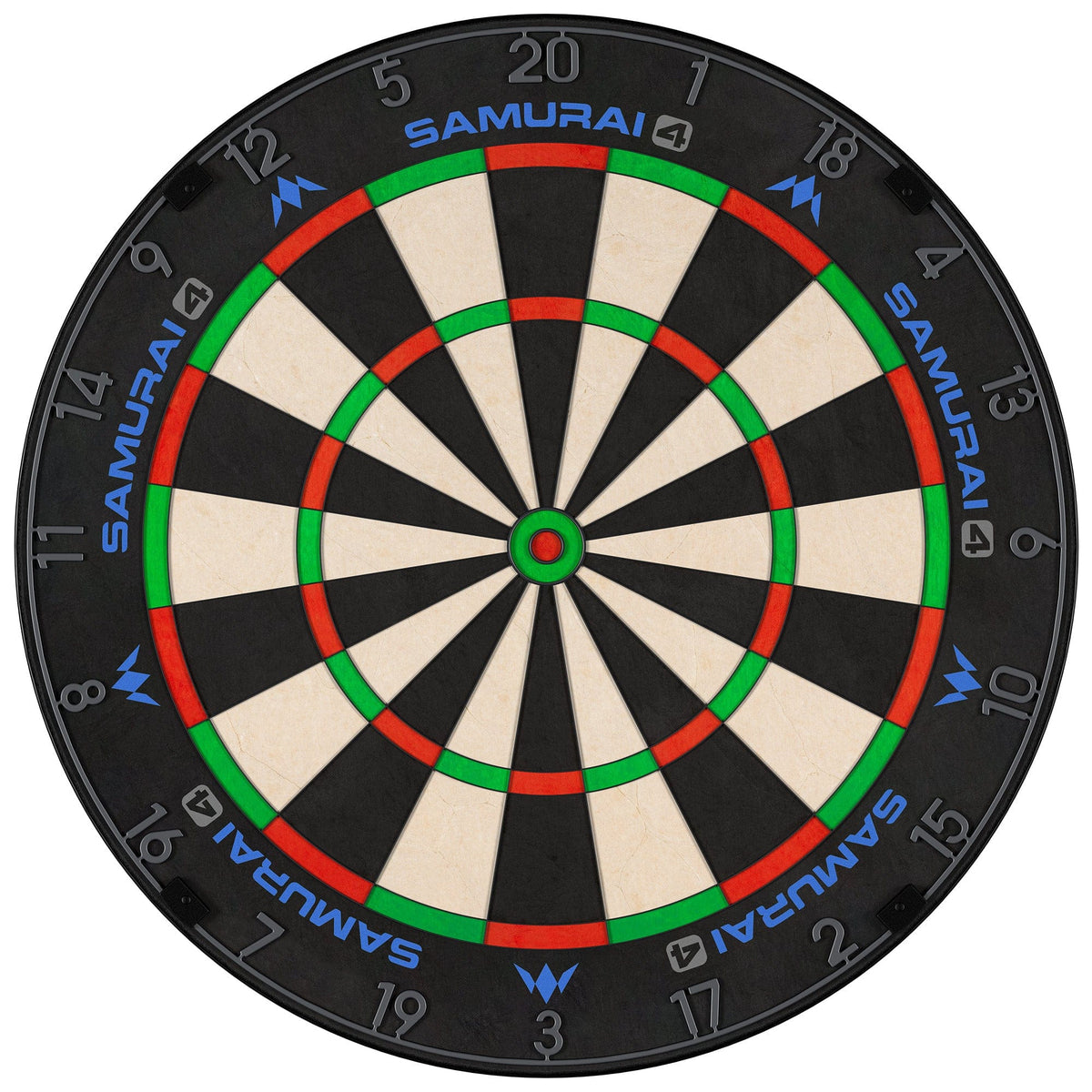 Mission Samurai 4 Dartboard - Professional - Knife Wire - Graphite Grey