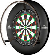 Mission Torus 270 Dartboard Lighting - Bright White Light