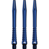 Mission Atom13 Aluminium Shafts - Anodised Metal Stems - Blue