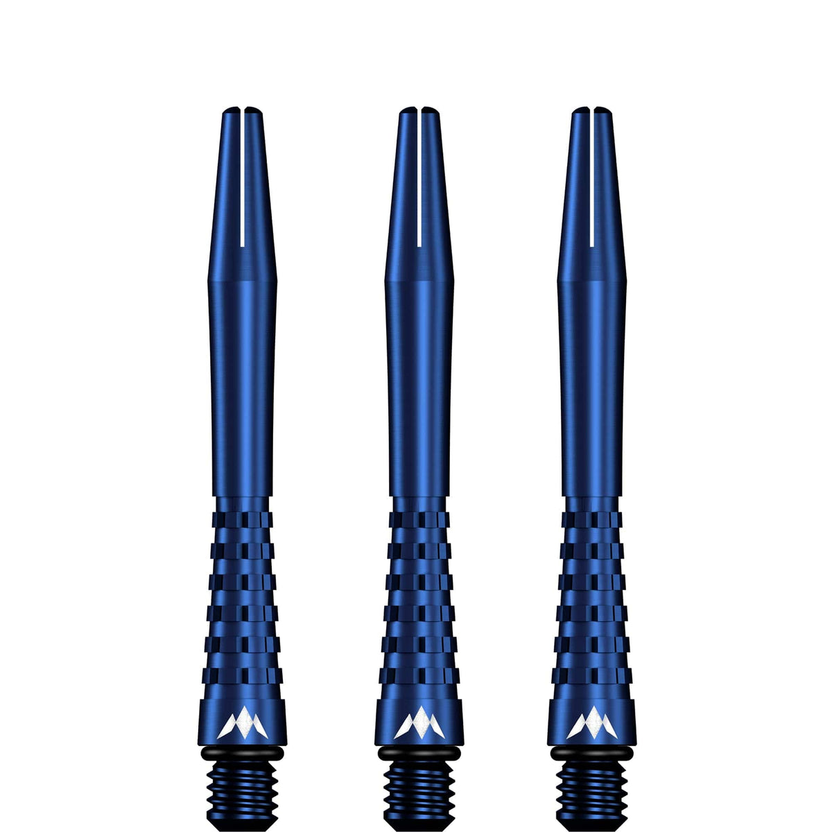 Mission Atom13 Aluminium Shafts - Anodised Metal Stems - Blue