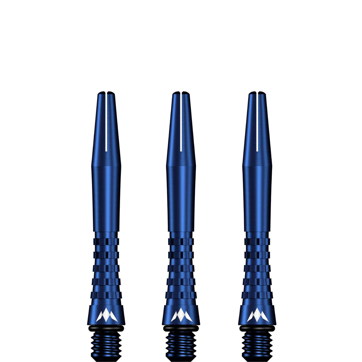Mission Atom13 Aluminium Shafts - Anodised Metal Stems - Blue