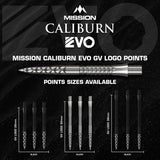 Mission Caliburn EVO Dart Points - GV-Logo