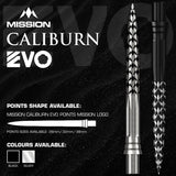 Mission Caliburn EVO Dart Points - Mission Logo