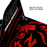 *Mission Solo Dart Flights - 100 Micron - No2 - Std - Roman Benecky