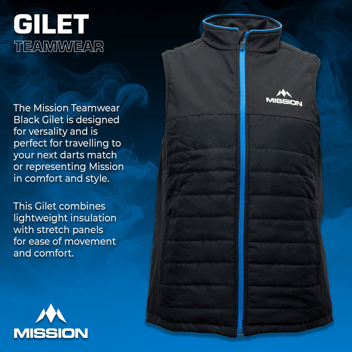 Mission Teamwear - Gilet - Black - Kids