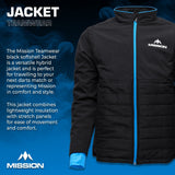 Mission Teamwear - Softshell Jacket - Black - Kids